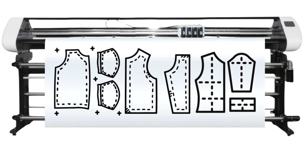 Velocity Plotter printing high-volume marker layouts