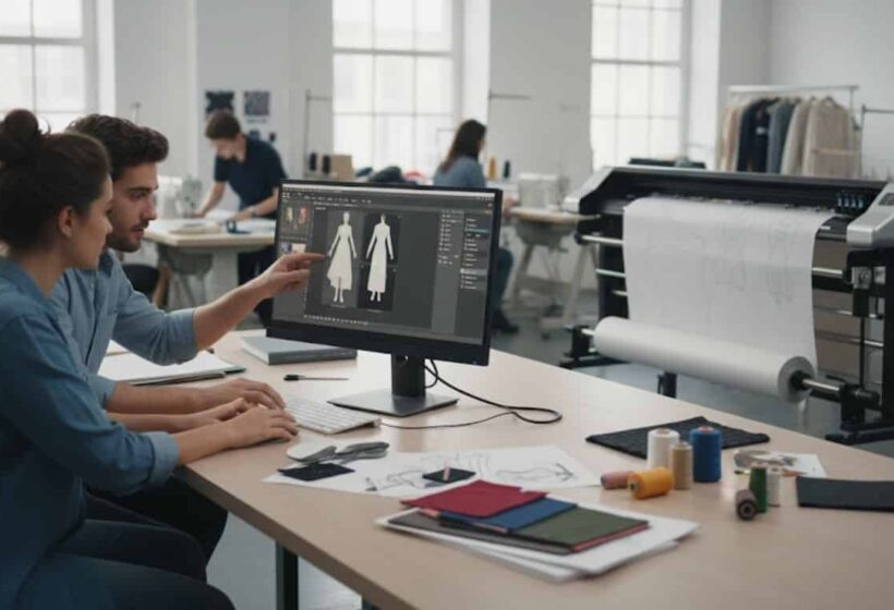 Modern textile workshop