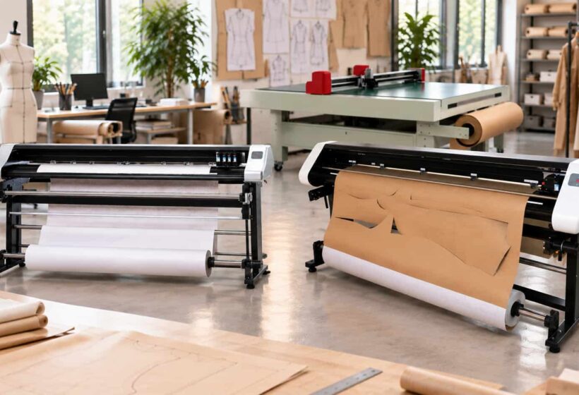 Best Plotters for Apparel Manufacturing: 2026 Buyer’s Guide 2 Velocity apparel plotters and industrial cutting machine for garment manufacturing and pattern production