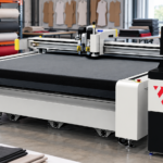 Automatic fabric cutting machine for apparel, furniture, automotive, marine, and technical textiles