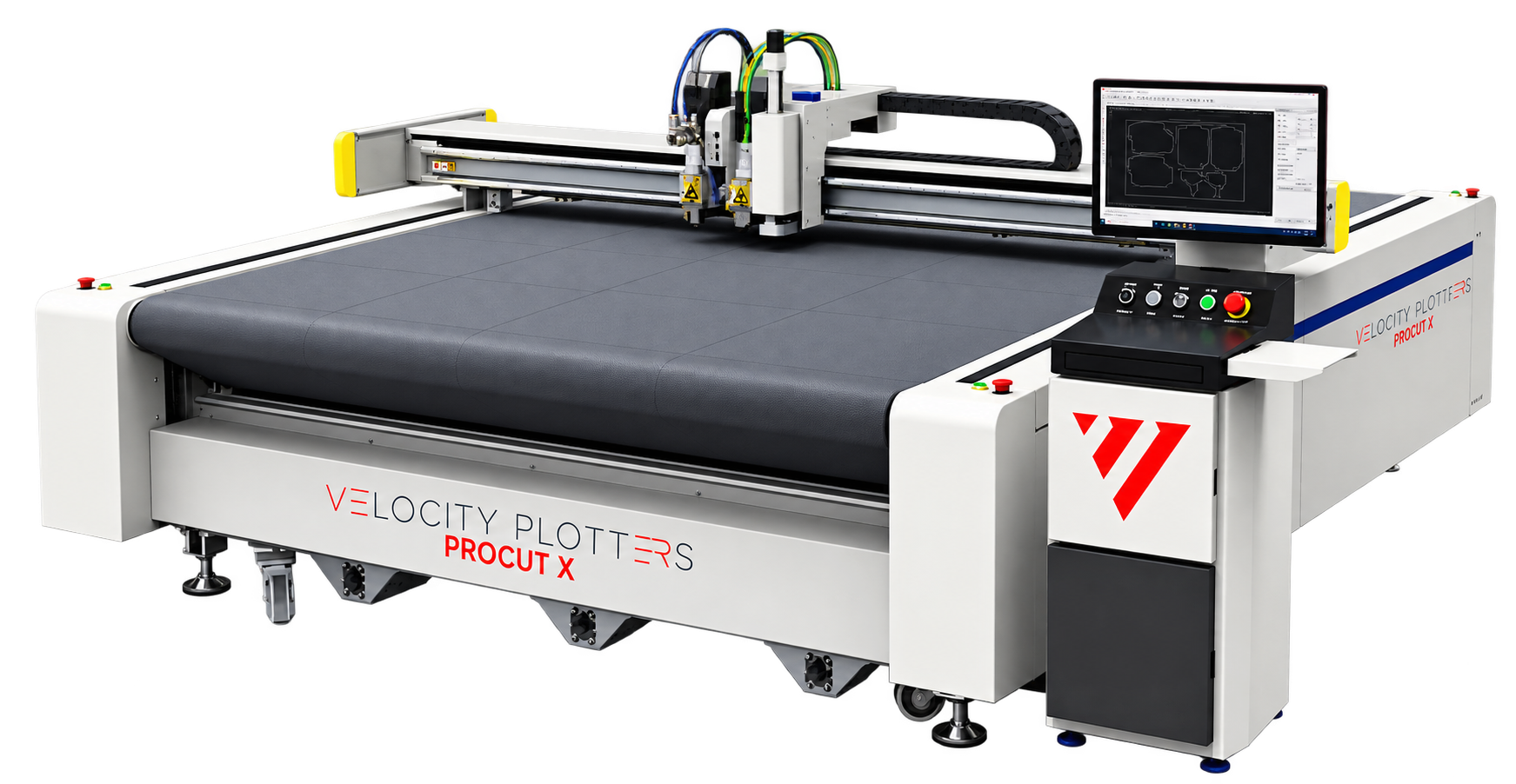 ProCut X & ProCut X-S Automatic Cutting Machines 2 Velocity ProCut X conveyor single-ply cutter